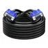 Cabo Vga 30 Metros M/m Blindado Profissional 30m Macho