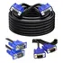 Cabo Vga Monitor Lcd Pc Tv Projetor 10 Metro Blindado Top