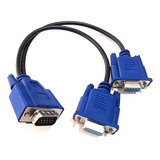 Cabo Vga Splitter Duplicador