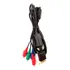 Cabo Video Componente Para Ps2 Ps3 5 Pontas Lehmox 1.8m Play