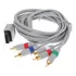 Cabo Video Componente Wii E Wii U Dourado Com Qualidade 480p