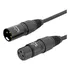 Cabo Xlr Macho Para Fêmea 2m Uso Em Microfone E Áudio Profissional Material Cobre Ofc