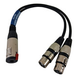 Cabo Xlr Splitter Y