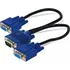 Cabo Y 1 Vga X 2 Vga Ligue Seu Pc Ou Notebook Em 2 Monitores