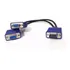 Cabo Y Duplicador 1 Vga X 2 Vga Ligue Seu Pc Em 2 Monitores