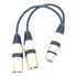 Cabo Y Xlr Femea 2xlr Macho 20cm
