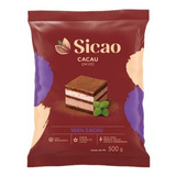 Cacau Em Pó 100 Natural Alcalino Sicao 500g