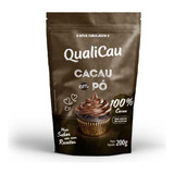 Cacau Em Pó Alcalino 100  Qualicoco 200g