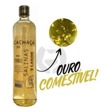 Cachaça Com Ouro Comestível Salinas 900ml