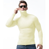 Cacharrel Masculina Gola Super Alta Manga Longa 