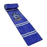 Cachecol Oficial Harry Potter Corvinal Presente Geek Cor Azul