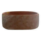 Cachepot Decorativo Jardineira Cimento Vaso Planta Suculenta