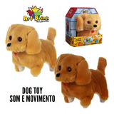 Cachorrinho Pelucia Movimento Late