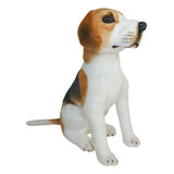 Cachorro Beagle Filhote De Pelúcia - 26 Cm