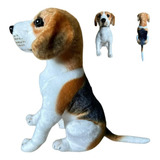 Cachorro Pelucia Beagle 30cm