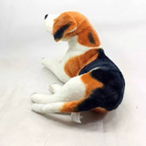 Cachorro Pelucia Beagle Deitado