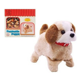 Cachorro Pelúcia Pula Late Vira Cambalhota Brinquedo Criança