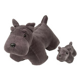 Cachorro Schnauzer Com Filhote