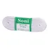 Cadarço De Algodão Sarjado Maluli Soni 12mm 10 Metros - Branco