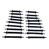 Cadarço De Silicone Flexível 20 Peças