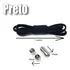 Cadarço Elástico Cadarco Tênis Masculino Feminino Corrida Cor Preto Total