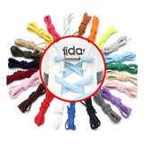 Cadarço Elástico Tênis Masculino Feminino Juvenil Colorido Cor Azul Royal