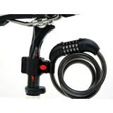 Cadeado Bicicleta Moto Bike Mtb Capacete Grosso Com Segredo 