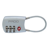 Cadeado Com Segredo Sm Personal Com Cabo 25 Mm 3 Dgt - Pado