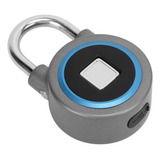 Cadeado De Impressão Digital Smart Lock  Controle Remoto De