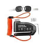 CADEADO DISCO ALARME PINO 7 7MM COM LEMBRETE SHIVER