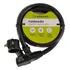 Cadeado Espiral 1m X 12mm Encapado Bike Bicicleta Step