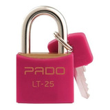 Cadeado Pado Lt 25 Color Vermelho