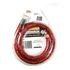 Cadeado Para Moto Articulado Starfer 1,2m X 24mm Chave Tetra