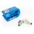 Cadeado Trava De Disco Para Motos Universal Tecklock Cor Azul