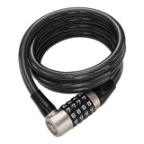 Cadeado Trava Tranca Onguard Og 5819 Cabo Aço Segredo Cor Preto