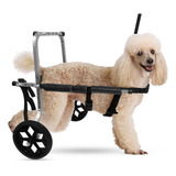 Cadeira 2 Rodas Cachorro Tamanho P Pet Carrinho Anti Tombo