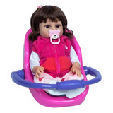 Cadeira Assento De Carro Para Bonecas Bebe Reborn Brinquedo