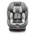 Cadeira Auto 0 36kg Isofix Rotação Litet Preto cinza Bb455 Cor Preto cinza Liso