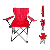 Cadeira Camping Dobravel Articulada C/ Bolsa Para Transporte