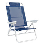 Cadeira De Aluminio Reclinavel