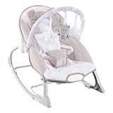 Cadeira De Descanso Bebê Musical Polar Bege 18kgs Maxi Baby