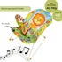 Cadeira De Descanso Bebê Musical Safari Com Mordedor   Protek