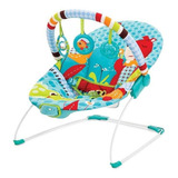 Cadeira De Descanso Vibratória Azul Urso Mastela 6750