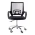 Cadeira De Escritório Pctop Office Fit 1001 9050 Ergonômica Preta Com Estofado De Mesh Y Tecido