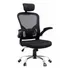 Cadeira De Escritório Python Fly X11 Gamer Ergonômica  Preta Com Estofado De Malha