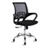 Cadeira De Escritório Travel Max Diretor Mb 4005 Preta Com Estofado De Tecido