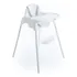 Cadeira De Refeição Compacta Cook Branca Imp01661   Cosco Kids