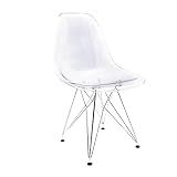 Cadeira Eames Transparente 