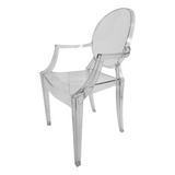 Cadeira Ghost Transparente Com