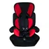 Cadeira Infantil 9 A 36kg P/ Carro Antialérgico Lavável Cor Preto/vermelho Liso